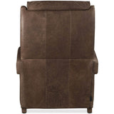Whitton Leather Power Recliner, Studio Chocolate-Furniture - Chairs-High Fashion Home