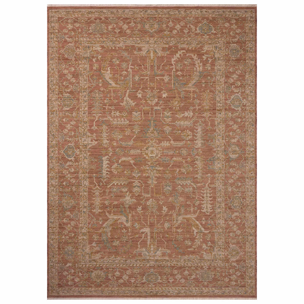 Loloi Rug Reign REN-07, Terracotta/Sky