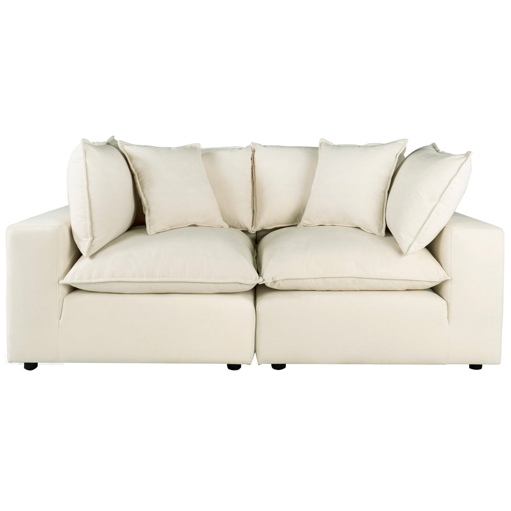 Cali Modular Loveseat, Natural