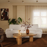 Zenith Modular Loveseat, Cream