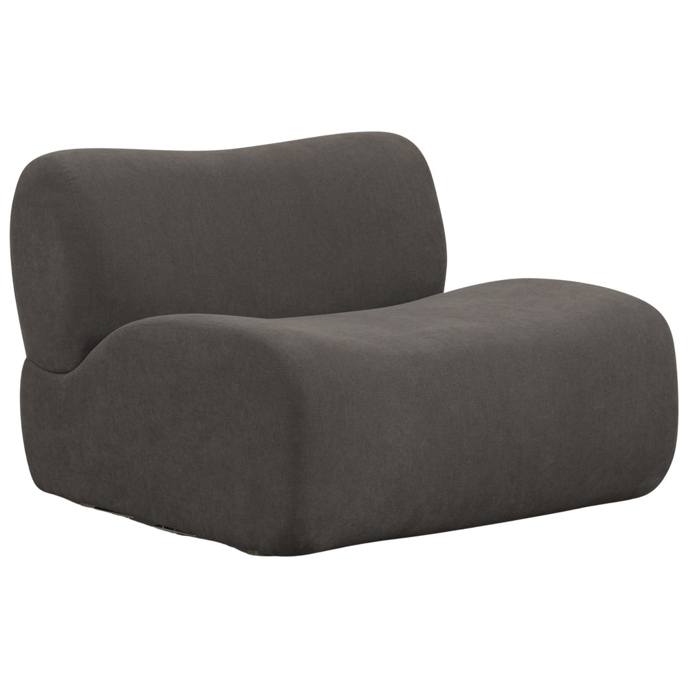 Zenith Armless Chair, Grey