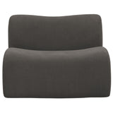 Zenith Armless Chair, Grey