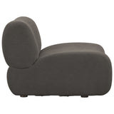 Zenith Armless Chair, Grey