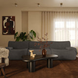 Zenith Armless Chair, Grey