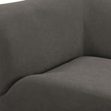 Zenith 8 Piece Modular U-Sectional, Grey