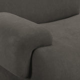 Zenith Modular Loveseat, Grey