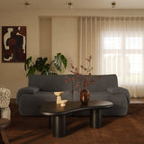 Zenith Modular Loveseat, Grey