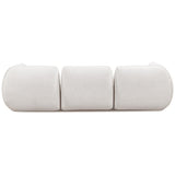 Arezza 4 Piece Modular Sectional, Stone White