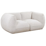 Arezza Modular Loveseat, Stone White