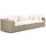 Cali Outdoor Sofa, Cream/Natural