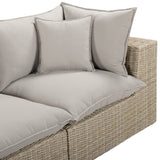 Cali Outdoor Sofa, Grey/Natural