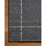 Magnolia Home by Joanna Gaines × Loloi Rug Ridge RIG-01, Denim/Mist