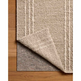 Magnolia Home by Joanna Gaines × Loloi Rug Ridge RIG-02, Natural/Oatmeal