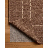 Magnolia Home by Joanna Gaines × Loloi Rug Ridge RIG-03, Light Brown/Beige