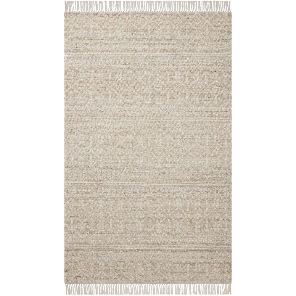 Angela Rose × Loloi Rug Rivers RIV-03, Sand/Ivory-Rugs1-High Fashion Home