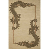 Brigette Romanek × Loloi Rug Romi RMI-01, Natural/Olive-Rugs1-High Fashion Home