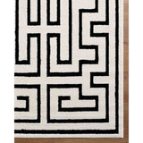 Rachel Zoe x Livabliss Rug The Studio Edit RZSE-2310, Cream/Black
