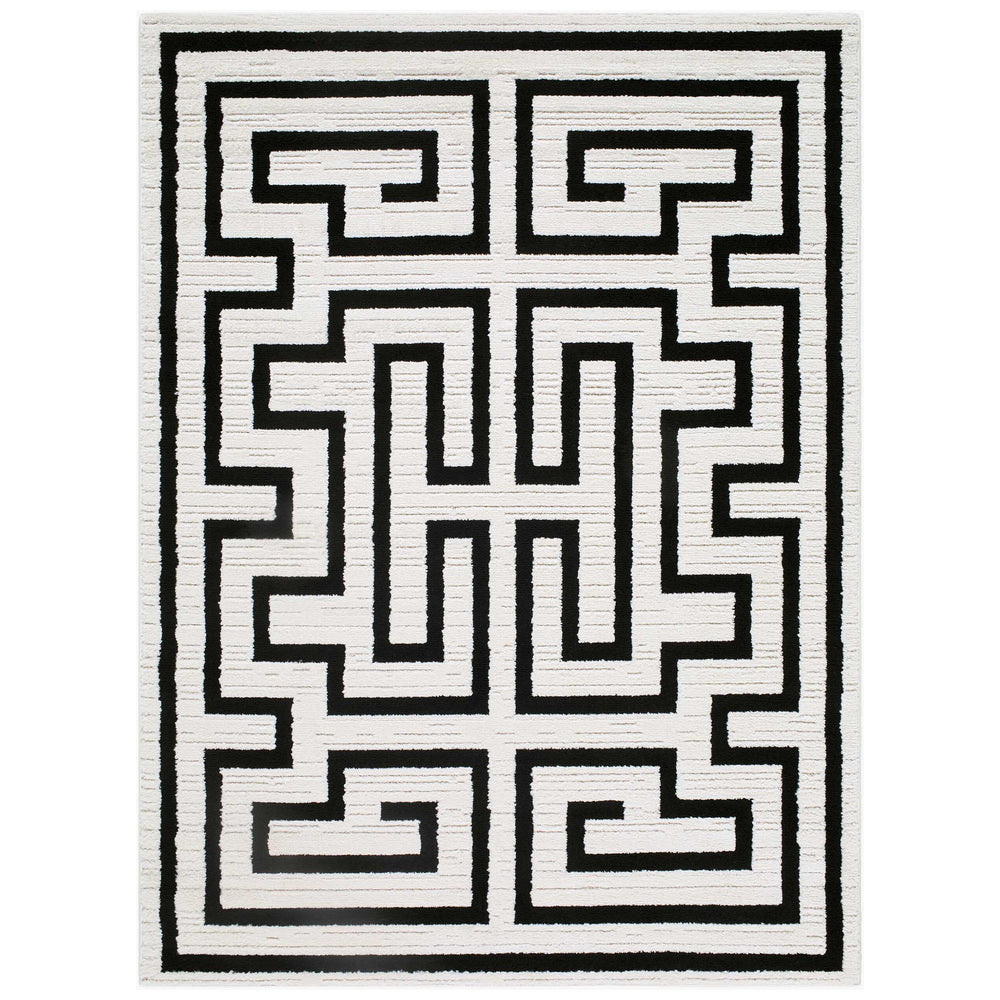 Rachel Zoe x Livabliss Rug The Studio Edit RZSE-2311, Cream/Black