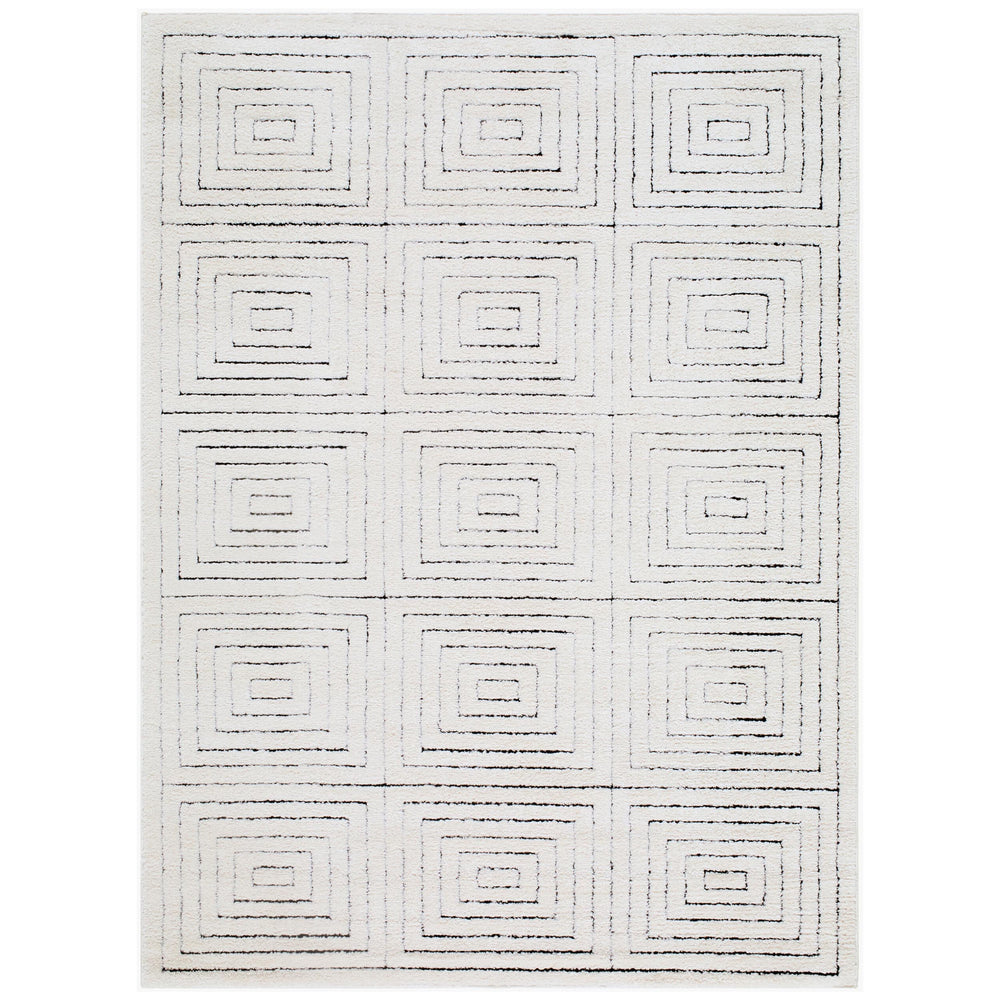 Rachel Zoe x Livabliss Rug The Studio Edit RZSE-2334, Cream/Black