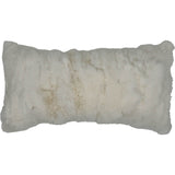 Rabbit Lumbar Pillow, White