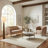 Racine Loveseat, Beige