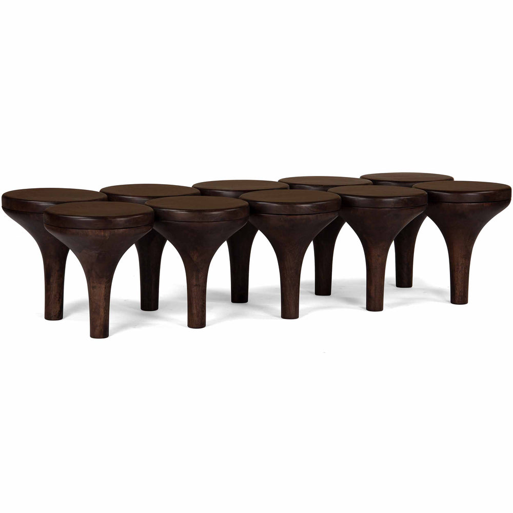 Racine Coffee Table, Porto Dark