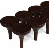 Racine Coffee Table, Porto Dark