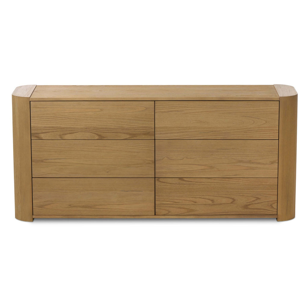 Radius 6 Drawer Dresser, Light Blonde by Four Hands – High Fashion Home