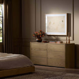 Radius 6 Drawer Dresser, Light Blonde by Four Hands-Furniture - Storage-High Fashion Home