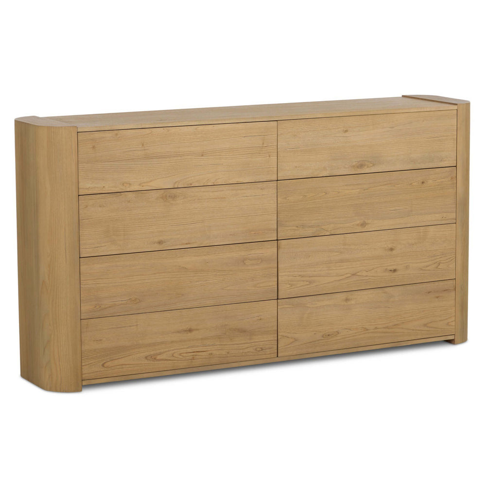 Radius 8 Drawer Dresser, Light Blonde by Four Hands-Furniture - Storage-High Fashion Home