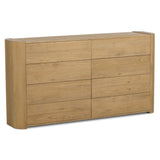Radius 8 Drawer Dresser, Light Blonde by Four Hands-Furniture - Storage-High Fashion Home