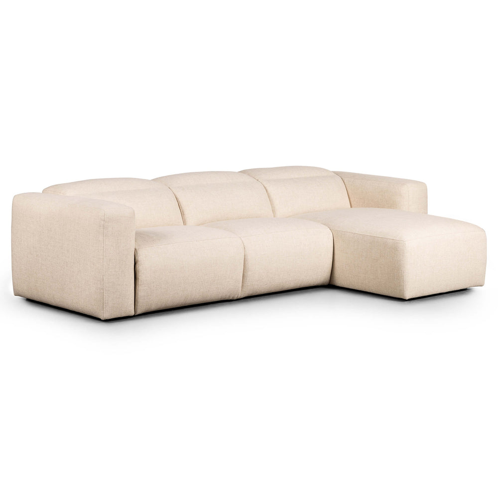 Radley Power Recliner Right Chaise Sectional by Four Hands