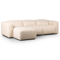 Radley Power Recliner Left Chaise Sectional, Antigo Natural