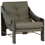 Rafferty Leather Chair, Ludlow Dark Olive