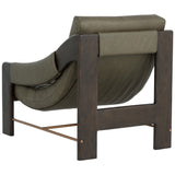 Rafferty Leather Chair, Ludlow Dark Olive