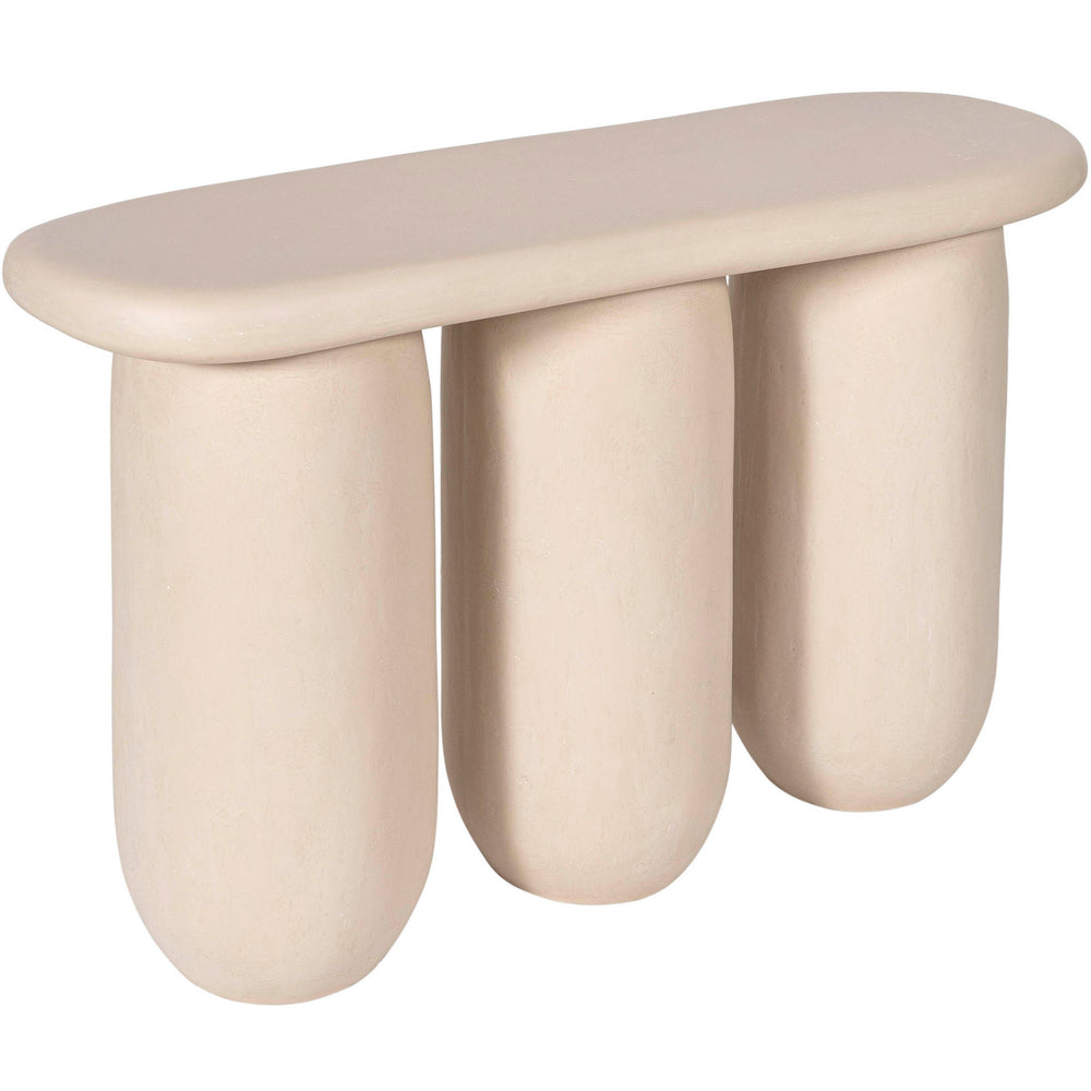 Rahul Console Table, Cream
