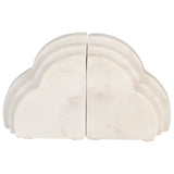 Rainbow Bookends, White