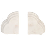 Rainbow Bookends, White