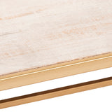 Rainbow Style Shelves, White/Gold