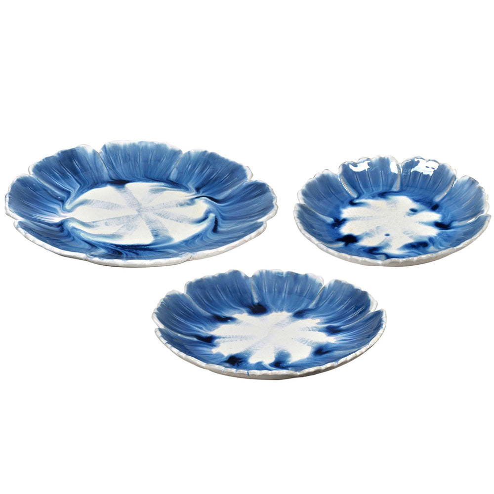 Raine Wall Decor, Blue, Set of 3