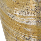 Rainer Table Lamp, Olive Amber