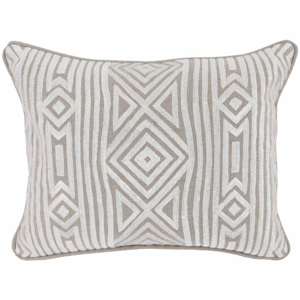 Raleigh Lumbar Pillow, Natural/Ivory