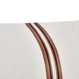 Ralph Lumbar Pillow, Ivory/Sangria Red-Accessories-High Fashion Home