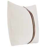 Ralph Pillow, Ivory/Sangria Red-Accessories-High Fashion Home