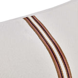 Ralph Pillow, Ivory/Sangria Red-Accessories-High Fashion Home