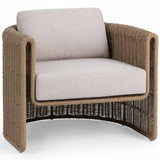 Rami Outdoor Accent Chair, Natural-Furniture - Outdoor-High Fashion Home