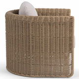 Rami Outdoor Accent Chair, Natural-Furniture - Outdoor-High Fashion Home