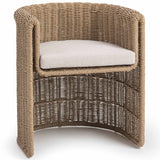 Rami Outdoor Armchair, Natural-Furniture - Outdoor-High Fashion Home