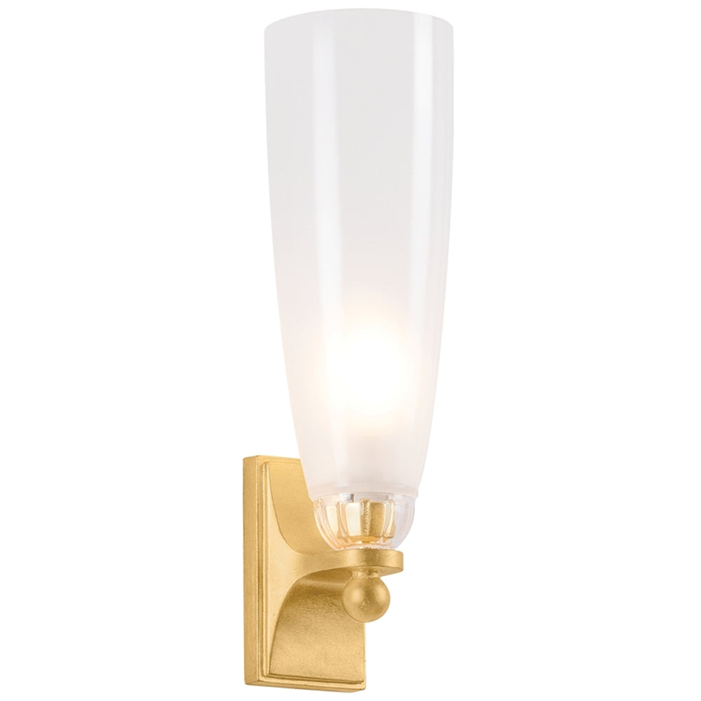 Ravenswood Single Wall Sconce, Vintage Gold Leaf