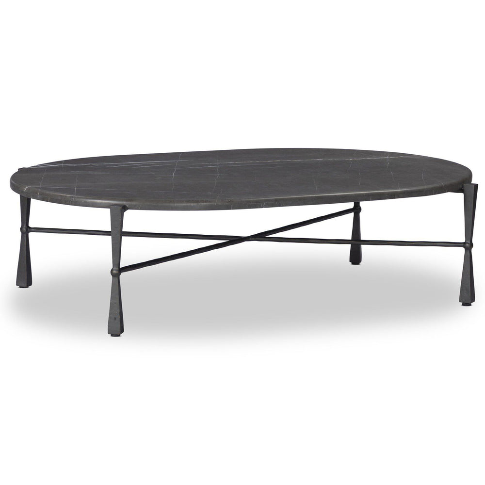 Rayna Coffee Table, Grey by Four Hands-Furniture - Accent Tables-High Fashion Home